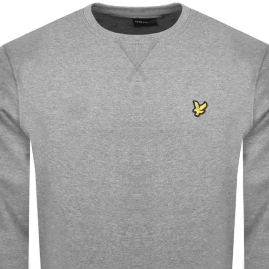Alternative Image for ProductLyle And Scott Crew Neck Sweatshirt Grey2